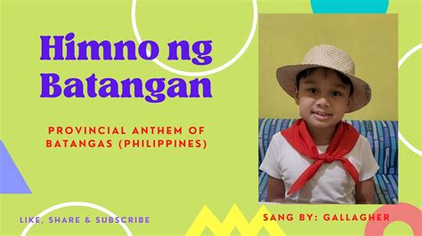 bataan hymn|Batangas Provincial Hymn Song and Lyrics (Himno ng Batangan).